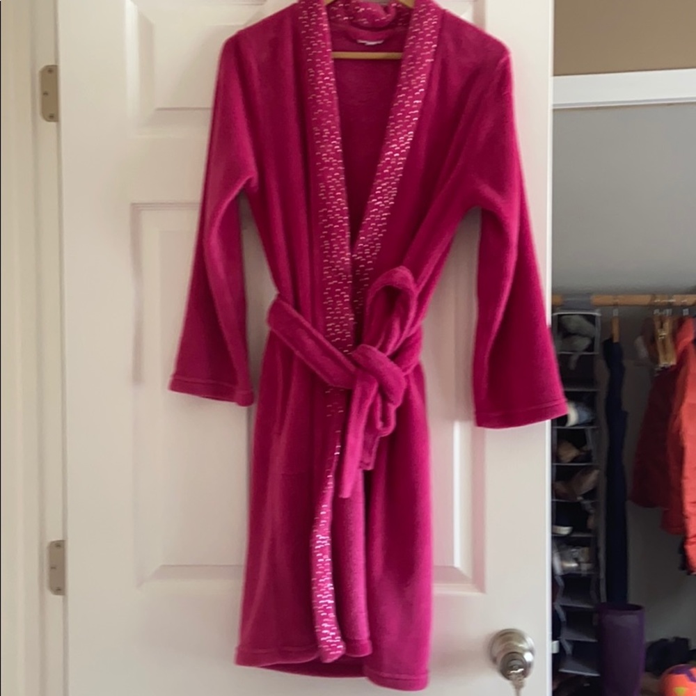 Bathrobe with slippers